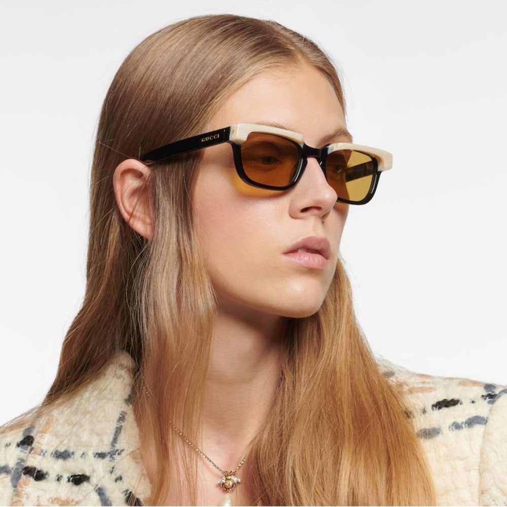 NEW GUCCI WOMEN BLACK SUNGLASSES